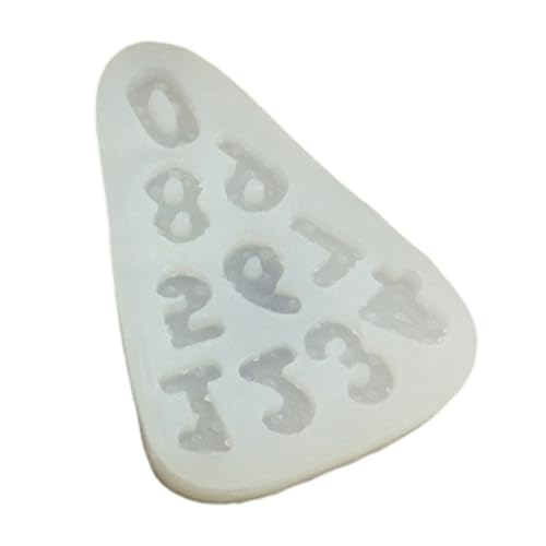 Einzigartige Zahlen Silikonform Fondant Fondant Kuchenformen Machen Gebäck Schokoladenformen Backwerkzeug Nicht Stick Einzigartige Zahlen Silikonform Dessertform Für Kerze von Whltzf