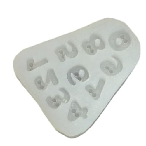 Einzigartige Zahlen Silikonform Fondant Fondant Kuchenformen Machen Gebäck Schokoladenformen Backwerkzeug Nicht Stick Einzigartige Zahlen Silikonform Dessertform Für Kerze von Whltzf