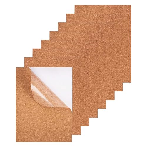 Holzbodenabdeckungen mit stark haftender Rückseite, 8 Stück, 1 mm dick, Korkplatte für Zuhause, Büro, dekorative Verwendung, Korkfliesen für die Wand Holzbodenabdeckungen mit stark haftender Rückseite, 8 Stück, 1 mm dick, Korkplatte für Zuhause, Büro, dekorative Verwendung, Korkfliesen für die Wand von Whltzf