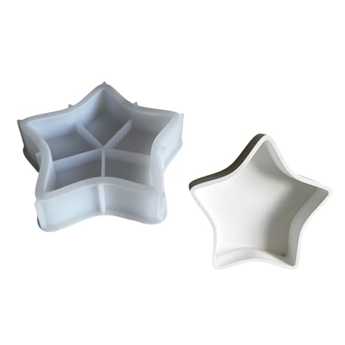 Mehrzweck-Silikon-Stern-Box, vielseitige Silikonform zum Erstellen von sternförmigen Behältern und Ornamenten, leicht zu reinigen Mehrzweck-Silikon-Stern-Box, vielseitige Silikonform zum Erstellen von sternförmigen Behältern und Ornamenten, leicht zu reinigen von Whltzf