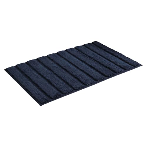 Mode Gestreifte Badematte Weiche Polyester Antislip Wasser Absorbierende Badezimmerteppiche Für Badezimmer/Küche Absorbierende Gestreifte Badematte von Whltzf