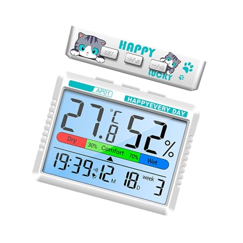 Mode Präzise Digitale Temperatursensoren Und Intelligente Uhr Für Schlafzimmerbüros Heimschlafzimmer Arbeitsbereiche Hoch Genaue Temperaturmessung Mode Präzise Digitale Temperatursensoren Und Intelligente Uhr Für Schlafzimmerbüros Heimschlafzimmer Arbeitsbereiche Hoch Genaue Temperaturmessung von Whltzf
