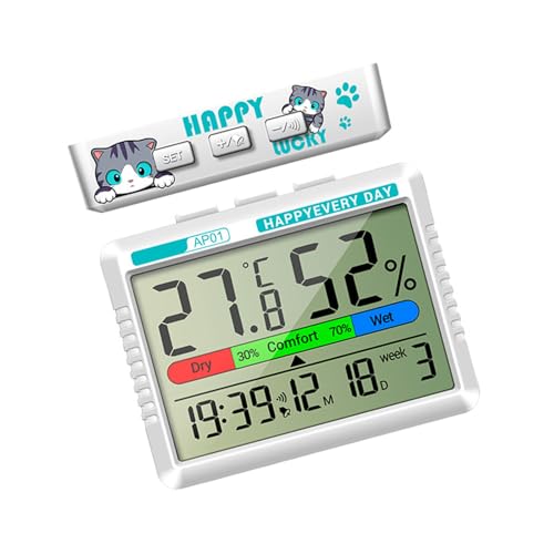 Mode Präzise Digitale Temperatursensoren Und Intelligente Uhr Für Schlafzimmerbüros Heimschlafzimmer Arbeitsbereiche Hoch Genaue Temperaturmessung Mode Präzise Digitale Temperatursensoren Und Intelligente Uhr Für Schlafzimmerbüros Heimschlafzimmer Arbeitsbereiche Hoch Genaue Temperaturmessung von Whltzf