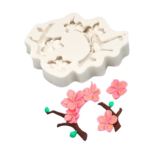 Pflaumenblütenform Kuchen Silikonformen Funktionelle Pflaumen Blüten Silikonformen Für Künstlerische Kuchen Und Keksdekoration Kerze Herstellung Formen Pflaumenblütenform Kuchen Silikonformen Funktionelle Pflaumen Blüten Silikonformen Für Künstlerische Kuchen Und Keksdekoration Kerze Herstellung Formen von Whltzf