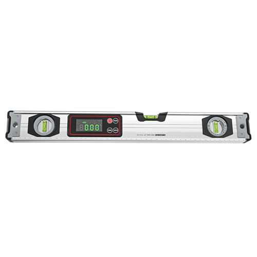 Professionelle elektronische Wasserwaage mit klarem LCD-Bildschirm & langer Service-Batterie Multifunktions-Digital-Messwerkzeug Elektronische Messgeräte von Whltzf
