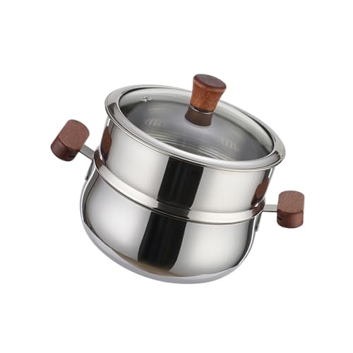 Robuste Edelstahl Kochtöpfe Mehrzweckdampfer Kochen Töpfe Mit Großer Kapazität Und Glasdeckel Langlebige Dampfertöpfe Robuste Edelstahl Kochtöpfe Mehrzweckdampfer Kochen Töpfe Mit Großer Kapazität Und Glasdeckel Langlebige Dampfertöpfe von Whltzf