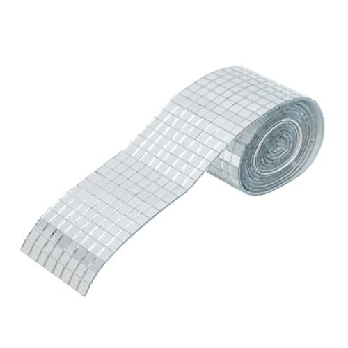 Selbstklebende quadratische Glasfliesen Glasscheibe für Handade Handwerk Wandaufkleber Glas Wandaufkleber von Whltzf