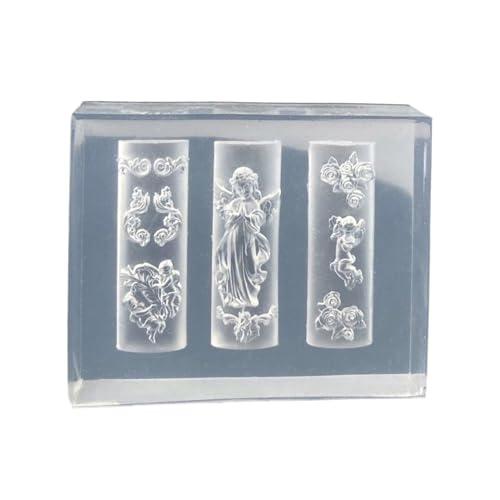 Silikonform für Nägel, Kunstzubehör, zarte Form, dekorative Textur für verschiedene Arten von Schleifennägeln Silikonform für Nägel, Kunstzubehör, zarte Form, dekorative Textur für verschiedene Arten von Schleifennägeln von Whltzf