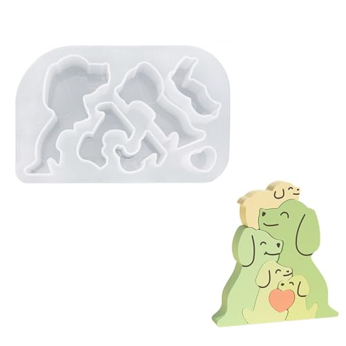Silikonform mit Tiermotiven, Herzform, Diffusorstein, Bastelgips für handgefertigt, einfaches Herauslösen Silikonform mit Tiermotiven, Herzform, Diffusorstein, Bastelgips für handgefertigt, einfaches Herauslösen von Whltzf