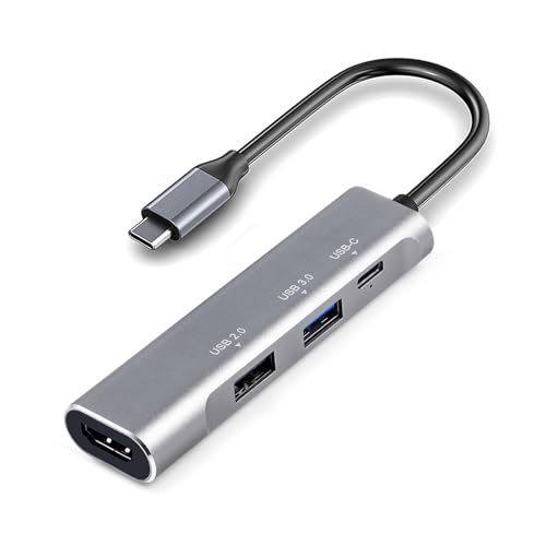 Tragbare Multifunktions-USB-C-Dockingstation, Ladestation, USB-3.0-Anschluss für Laptops und Smartphones, Zuhause, Büro, Setups, USB-C-Hub-Adapter Tragbare Multifunktions-USB-C-Dockingstation, Ladestation, USB-3.0-Anschluss für Laptops und Smartphones, Zuhause, Büro, Setups, USB-C-Hub-Adapter von Whltzf