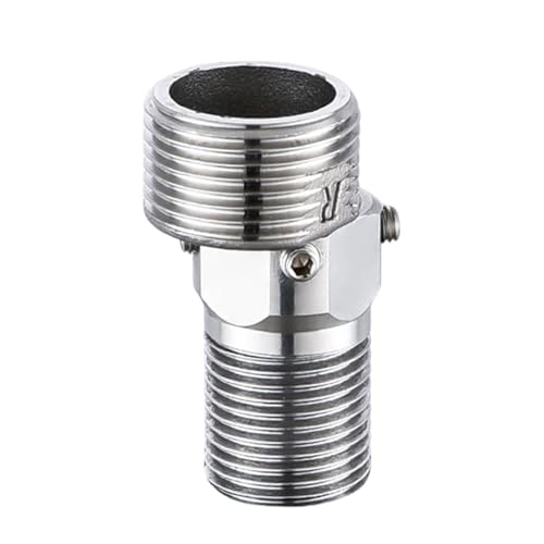 Verstellbarer Duscharmverbinder mit 360 Drehgelenken, Edelstahl, Wandmontage, Duscharm-Adapter, schnelle Installation, Universalgewinde, Exzenterschraube, Ecke Verstellbarer Duscharmverbinder mit 360 Drehgelenken, Edelstahl, Wandmontage, Duscharm-Adapter, schnelle Installation, Universalgewinde, Exzenterschraube, Ecke von Whltzf