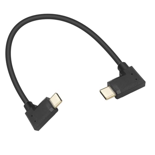 Whltzf 10gbit / S USB C Männlich Männlich USB C Rechtwinkelladungskabel Daten Synchronisieren Ersatz Für Telefon Tablet Laptop Zubehör Whltzf 10gbit / S USB C Männlich Männlich USB C Rechtwinkelladungskabel Daten Synchronisieren Ersatz Für Telefon Tablet Laptop Zubehör von Whltzf