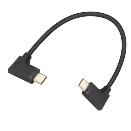 Whltzf 10gbit / S USB C Männlich Männlich USB C Rechtwinkelladungskabel Daten Synchronisieren Ersatz Für Telefon Tablet Laptop Zubehör Whltzf 10gbit / S USB C Männlich Männlich USB C Rechtwinkelladungskabel Daten Synchronisieren Ersatz Für Telefon Tablet Laptop Zubehör von Whltzf