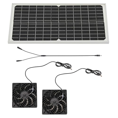 Whltzf 16W Solar Angetriebene Doppelbelüftungsventilat von Whltzf