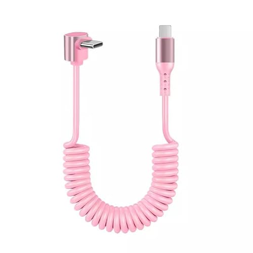 Whltzf Einziehbarer USB C Zu USB C Kabeldatengeschwindigkeitsgeschwindigkeits Länge PD100W Schnellladung Für Smartphones Laptops Tablets Whltzf Einziehbarer USB C Zu USB C Kabeldatengeschwindigkeitsgeschwindigkeits Länge PD100W Schnellladung Für Smartphones Laptops Tablets von Whltzf