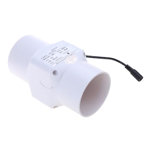 Whltzf Ruhige 3 Zoll Lüftungslüfter 12 V 75 Mm Luft Verstellbarer Geschwindigkeitsgebläse ABS Für Hydroponische Zelte Und Kleine Gehäusehöhe Hydroponischer Zeltventilator von Whltzf