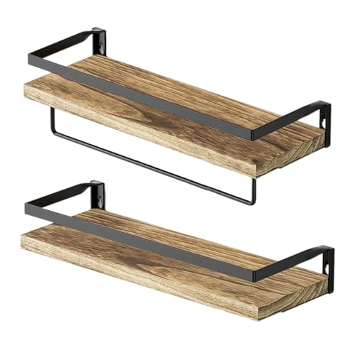 Whltzf Stabile Wandregale, schwimmende Mehrzweckregale, praktische Wandmontage, für Badezimmer, platzsparende Regale Whltzf Stabile Wandregale, schwimmende Mehrzweckregale, praktische Wandmontage, für Badezimmer, platzsparende Regale von Whltzf
