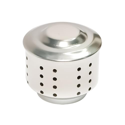 Whltzf Tragbare Espresso Kaffeemaschine Antisplash Ventile Edelstahl Textur Spritzsicherer Deckel Geeignet Für Kaffeemaschine Kaffeemaschine Spritzsicher von Whltzf