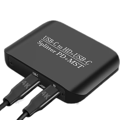 -Adapter | Multifunktions-Konverter | Tragbarer Multiport-Anschluss 4 K @ 60 Hz für Zuhause, Reisen, Laptop, Telefon und Tablets -Adapter | Multifunktions-Konverter | Tragbarer Multiport-Anschluss 4 K @ 60 Hz für Zuhause, Reisen, Laptop, Telefon und Tablets von Whnbuij