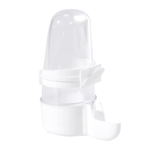 Automatischer Vogelfutterleiter - 200 ml / 280 ml Vogelkäfigzubehör | Kein Unordnung Vogelhilfe -Wasserspender, | Trinker Lebensmittelbehälter Haustier Vorräte für Wellensittiche Cockatiel Lov von Whnbuij