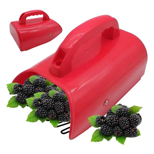 Blueberry Rechen Picker Schaufel Werkzeug – Tragbarer Beerenpflücker mit komfortablem Griff, leichtes und stabiles Design | sicherer Beerenpflücker, rostfreie Pick-Up-Werkzeuge von Whnbuij