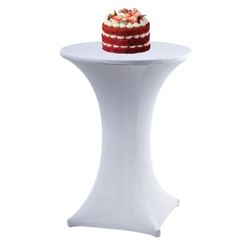 Cocktail-Tischdecken – elastische Stretch-Tischdecke für Partytische, moderne Spandex Tischabdeckung | Cocktailtisch-Stretchabdeckung, Cocktail-Tischabdeckung von Whnbuij