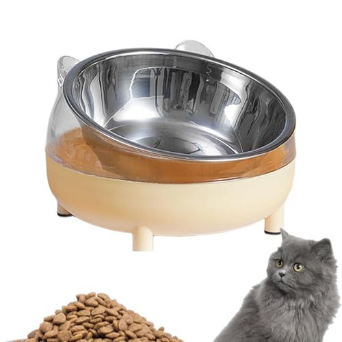 Erhöhte Futterschüsseln – Katzenfutterschüsseln mit Katzenohr und 4 Beinen | Katzenfutterschüssel, flach, breit, hoch, für Katzen, Kätzchen, Welpen, von Whnbuij