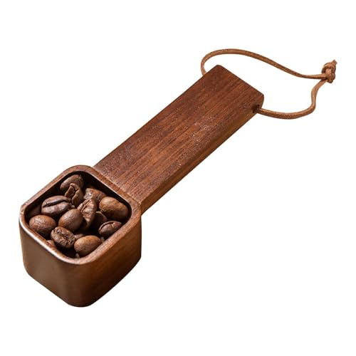 Kaffeelöffel aus Holz, Kaffeelöffel aus Holz, Messlöffel aus Holz für Kaffee, Löffel aus Holz für Dosen, Rührstab für Suppe, für Tee, Mehl, Kaffeebohnen von Whnbuij