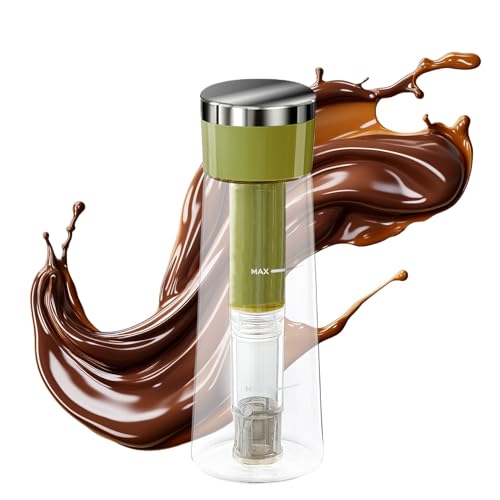 Kalte Kaffeemaschine, Kaltteekanne, 750 ml | tragbar für Eiskaffee – Alltag, Familie, Büro, Café, Haus, Outdoor von Whnbuij