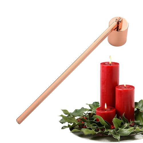 Kerzenlöscher - Leichtes Zubehör für Kerzenlöscher | Flammenlöscher mit Edelstahldocht, Kerzenbläser mit langem Griff, polierter Edelstahl für die am Kerzenlöscher - Leichtes Zubehör für Kerzenlöscher | Flammenlöscher mit Edelstahldocht, Kerzenbläser mit langem Griff, polierter Edelstahl für die am von Whnbuij