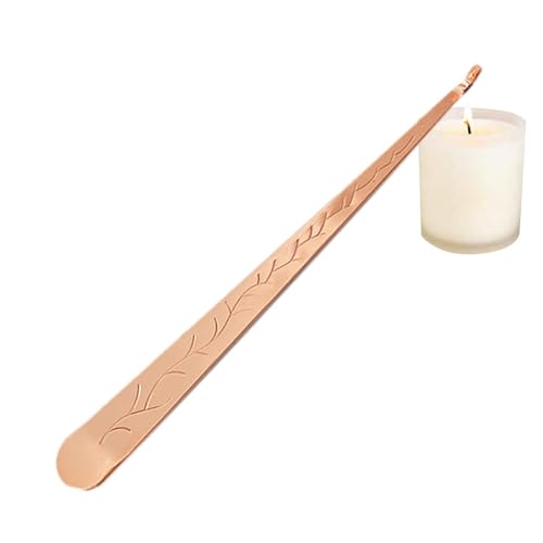 Kerzenlöscher - Leichtes Zubehör für Kerzenlöscher | Flammenlöscher mit Edelstahldocht, Kerzenbläser mit langem Griff, polierter Edelstahl für die am Kerzenlöscher - Leichtes Zubehör für Kerzenlöscher | Flammenlöscher mit Edelstahldocht, Kerzenbläser mit langem Griff, polierter Edelstahl für die am von Whnbuij