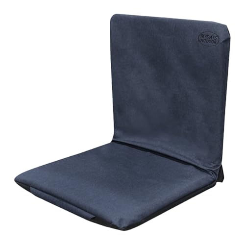 Klappbarer Bodenstuhl – gepolstertes Sitzkissen, verstellbarer Bodensitz | Bequemer, zusammenklappbarer Bodenstuhl (mit Schultergurt), tragbarer gepolsterter Bodensitz, Sitze von Whnbuij