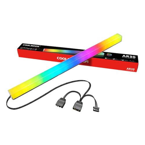 Lichtleiste für Computergehäuse, LED-Lichtleiste, PC, RGB, Aluminiumlegierung, doppelseitig, leuchtendes Computergehäuse, beste LED für PC-Beleuchtung Lichtleiste für Computergehäuse, LED-Lichtleiste, PC, RGB, Aluminiumlegierung, doppelseitig, leuchtendes Computergehäuse, beste LED für PC-Beleuchtung von Whnbuij