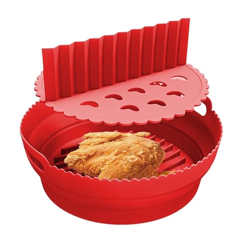 Luftfritteusenmatte Silikon - Leichte Fritteusenmatte aus Silikon | Luftfritteuseneinsätze Spülmaschinengeeignet mit Fächern für Zuhause und Küche Luftfritteusenmatte Silikon - Leichte Fritteusenmatte aus Silikon | Luftfritteuseneinsätze Spülmaschinengeeignet mit Fächern für Zuhause und Küche von Whnbuij