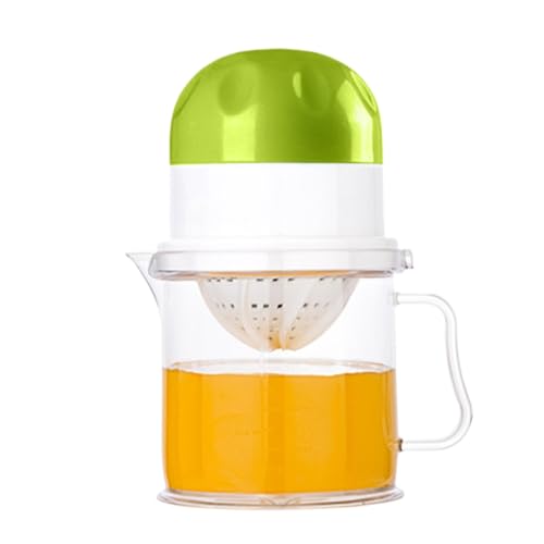 Manuelles Entsafter - 18,3x10x10 cm Handheld Fruit Squeezer, leicht zu lagern Juicer | Manuelles Entsafter mit sauberer Tasse, einfach zu bedienen, perfekt für den täglichen Entsaften von Whnbuij