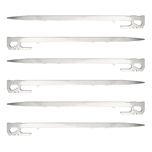 Nagelzelt, Zelteinsätze aus Stahl - Zelt Heavy Duty 6 Stück Trampolinzelle Nail,Gemahlene Entaden, gemahlene Trampolin mit Nagelspitze für Picknick, Tangag-Markisen Nagelzelt, Zelteinsätze aus Stahl - Zelt Heavy Duty 6 Stück Trampolinzelle Nail,Gemahlene Entaden, gemahlene Trampolin mit Nagelspitze für Picknick, Tangag-Markisen von Whnbuij