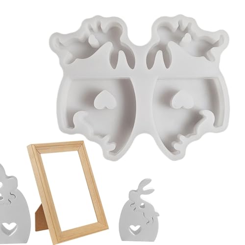 Osterhasen-Form, Kaninchen-Silikonform, Kaninchen hält große Ei-Kerzenformen | Kreative Kaninchenwachs-Formen, Bastelformen für Kerzen, Schmuck, Ornamente Osterhasen-Form, Kaninchen-Silikonform, Kaninchen hält große Ei-Kerzenformen | Kreative Kaninchenwachs-Formen, Bastelformen für Kerzen, Schmuck, Ornamente von Whnbuij