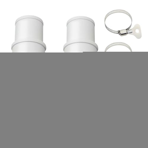 Poolpumpenschlauchanschluss - Verschraubter Adapter, Schnellkoppler | 2 Packung mit 32 mm oder 38 mm Kopplungsanschlüssen (Austausch von Bodeninstallationsarmaturen), flexibles Tischgerätekit, Univers von Whnbuij