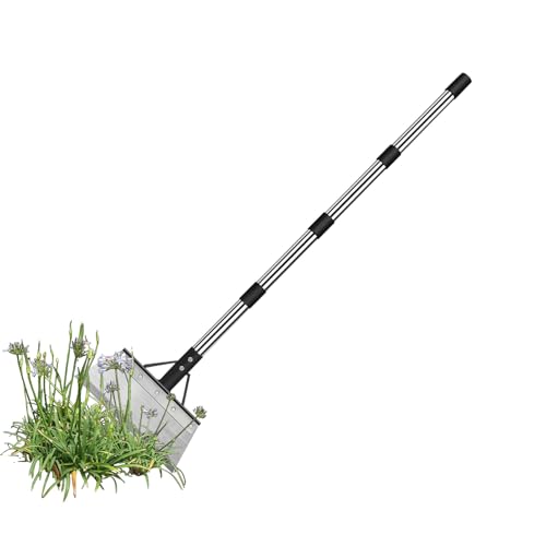 Rasenentfernungsschaufel | Stahl Gartenschaufel Mit Verstellbarem Griff | Manuelles Schaben Multifunktion Werkzeug Für Gartenarbeit Terrasse Landschaftsgestaltung Weg Rasen Rasenentfernungsschaufel | Stahl Gartenschaufel Mit Verstellbarem Griff | Manuelles Schaben Multifunktion Werkzeug Für Gartenarbeit Terrasse Landschaftsgestaltung Weg Rasen von Whnbuij