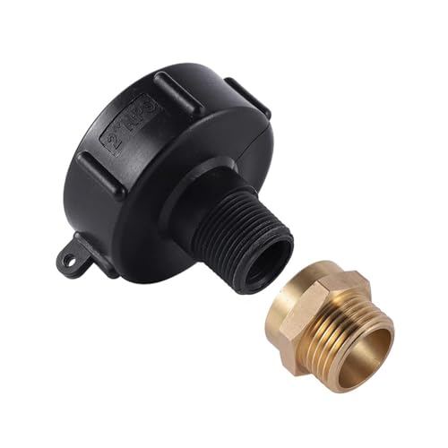 Steckverbinder, Schlauchadapter für Wassergabeln | 3/4 Zoll Wassertankadapter | Wasserhahn-Zubehör, 3/4 Zoll Lutscher, Messing-Schlauchhahn, Gelenke Steckverbinder, Schlauchadapter für Wassergabeln | 3/4 Zoll Wassertankadapter | Wasserhahn-Zubehör, 3/4 Zoll Lutscher, Messing-Schlauchhahn, Gelenke von Whnbuij