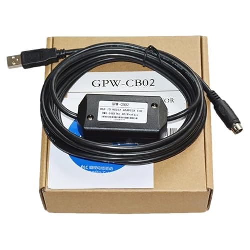 Touchscreenkabel, Touchscreen-Programmierung, USB-Programmierkabel | Touchscreen-Anschluss, USB-GPW-CB02 für Touchscreen der Serie GP2301 PROGRAMMATION DELUBEL von Whnbuij