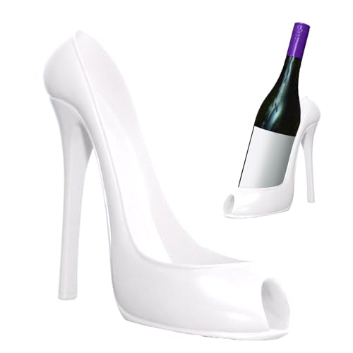 Weinflaschenregal – elegantes Weinregal für Schuhe mit hohen Absätzen, Geschenkkorbzubehör von 8 Zoll hoch | Leichter und einzigartiger Weinflaschenhalter für die Mai-Dekoration von Whnbuij