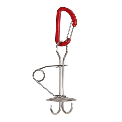 Whnbuij Deckanker Heringe | Winddichte Heringe mit Karabinern – Baldachin-Zeltanker, Seilspanner, Windseilanker für Outdoor, Camping, Holzdeck Whnbuij Deckanker Heringe | Winddichte Heringe mit Karabinern – Baldachin-Zeltanker, Seilspanner, Windseilanker für Outdoor, Camping, Holzdeck von Whnbuij