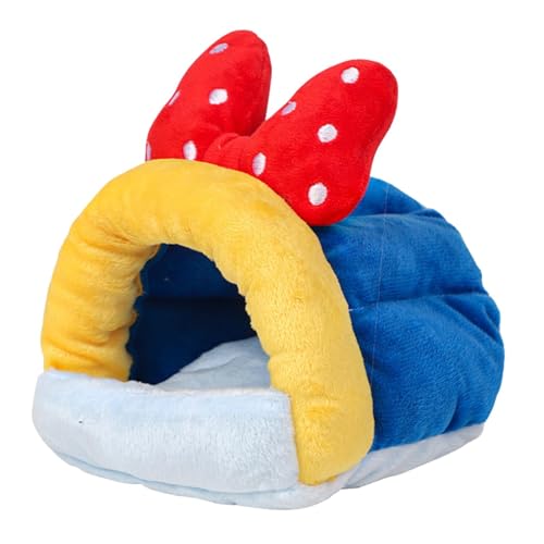 Whnbuij Hamsterhöhlenbett, warmes Haustier-Winterhaus, warmes Bett, Zubehör für Igel, Chinchilla, Hamster und Kleintiere Whnbuij Hamsterhöhlenbett, warmes Haustier-Winterhaus, warmes Bett, Zubehör für Igel, Chinchilla, Hamster und Kleintiere von Whnbuij