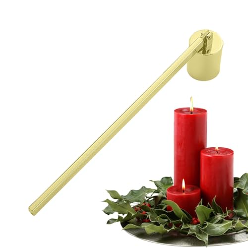 Whnbuij Kerzenlöscher – leichter Edelstahl-Lichtlöscher mit Kerzendocht | Kerzendocht aus Edelstahl, Flammenlöscher mit langem Griff für Kerzenliebhaber Whnbuij Kerzenlöscher – leichter Edelstahl-Lichtlöscher mit Kerzendocht | Kerzendocht aus Edelstahl, Flammenlöscher mit langem Griff für Kerzenliebhaber von Whnbuij