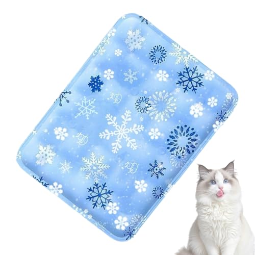 Whnbuij Kühlmatte für Katzen, Kühlmatte für Hunde – Wassermatte für Katzen, bequem, wasserdicht | Kissen mit hoher Dichte, weich, für Kätzchen, Welpen, Schlafen, Spielen Whnbuij Kühlmatte für Katzen, Kühlmatte für Hunde – Wassermatte für Katzen, bequem, wasserdicht | Kissen mit hoher Dichte, weich, für Kätzchen, Welpen, Schlafen, Spielen von Whnbuij