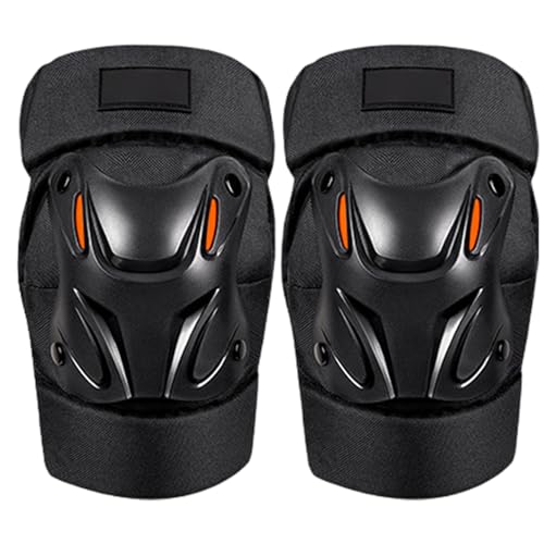 Whnbuij Motorrad-Knieschützer, Fahrrad-Knieschützer, reflektierende Knieschützer/Ellbogenschützer | Knieschützer, Knieschoner für Reiten, Skaten, Radfahren von Whnbuij