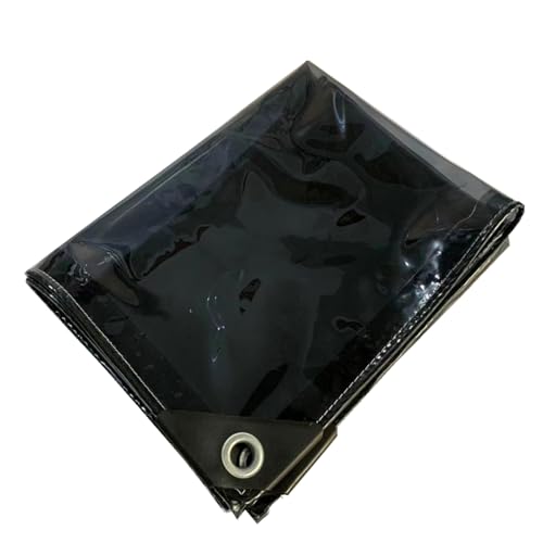 PVC-Plane, schwarz, lichtdurchlässig, wasserdicht, strapazierfähig, 1 x 1 m, 1,5 x 1,8 m, 1 x 2 m, 1,8 x 2,4 m, 2 x 3 m, 3 x 4 m, Planenblatt für Wohnwagen, Pools, Möbel, Mehrzweckabdeckungen(1.2x1.5m PVC-Plane, schwarz, lichtdurchlässig, wasserdicht, strapazierfähig, 1 x 1 m, 1,5 x 1,8 m, 1 x 2 m, 1,8 x 2,4 m, 2 x 3 m, 3 x 4 m, Planenblatt für Wohnwagen, Pools, Möbel, Mehrzweckabdeckungen(1.2x1.5m von Whnoorher
