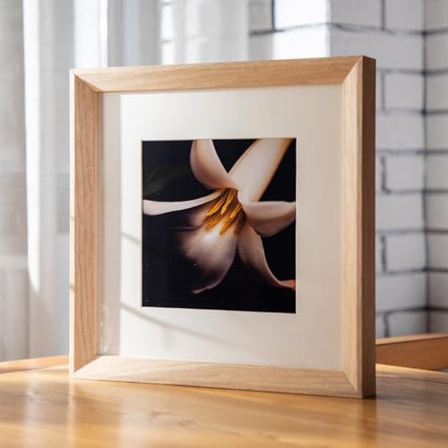 Whoiy Bilderrahmen 45x45 Holz Quadratisch Fotorahmen Familie Freund Hochzeit Geschenke, Vertikal & Horizontal für Wandbehang Whoiy Bilderrahmen 45x45 Holz Quadratisch Fotorahmen Familie Freund Hochzeit Geschenke, Vertikal & Horizontal für Wandbehang von Whoiy