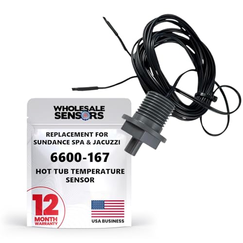 Sundance Spa & Jacuzzi 6600-167 Whirlpool-Ersatz-Temperatursensor mit Boxend-Anschlüssen Sundance Spa & Jacuzzi 6600-167 Whirlpool-Ersatz-Temperatursensor mit Boxend-Anschlüssen von Wholesale Sensors